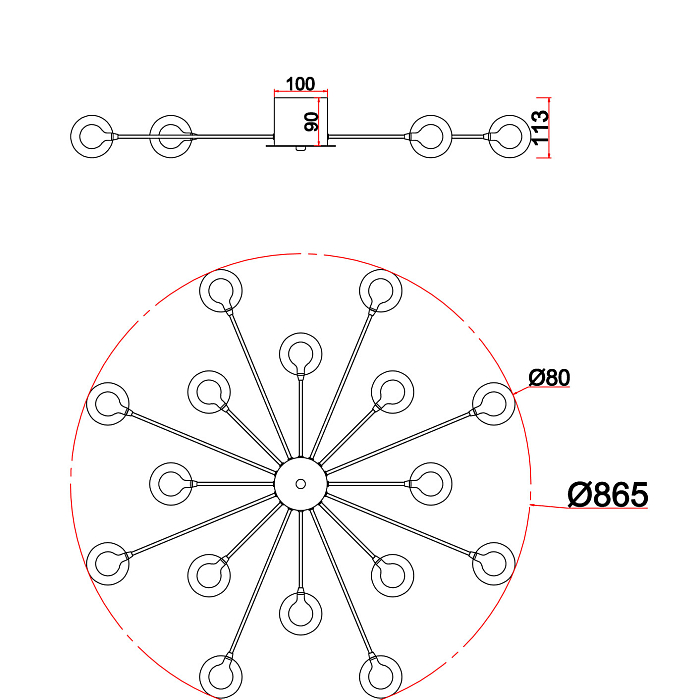 Freya FR5242CL-16W